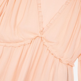 Empire Waist Ruffled Top