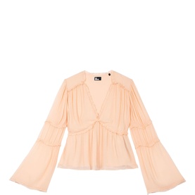 Empire Waist Ruffled Top