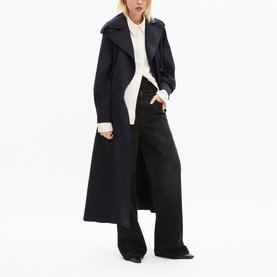 Fluid Trench Coat