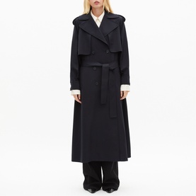 Fluid Trench Coat