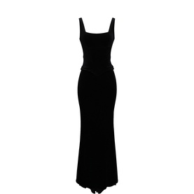 Yasmina Velvet Hourglass Dress