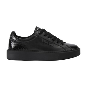 Albion Leather Lace-Up Trainers