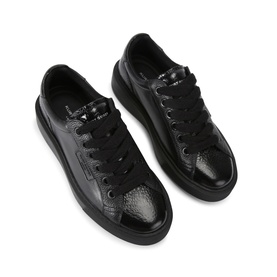 Albion Leather Lace-Up Trainers