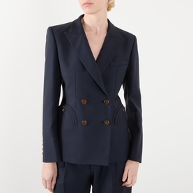 First Class Double-Breasted Blazer