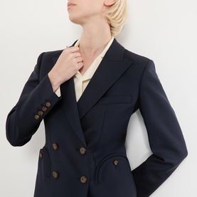 First Class Double-Breasted Blazer