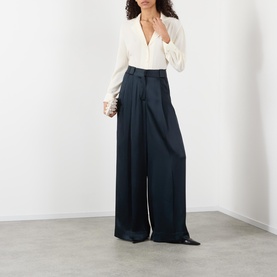 Novalis Pleated Palazzo Trousers