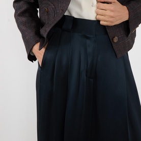 Novalis Pleated Palazzo Trousers