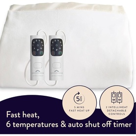 Heated Overblanket Intelliheat Kingsize Dual Control