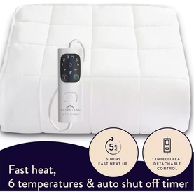 Single Electric Heated Mattress Protector Organic Cotton