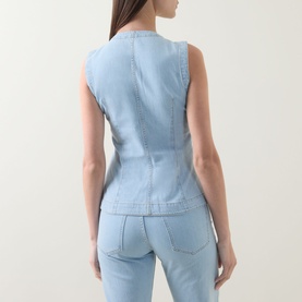 Elly Denim Waistcoat