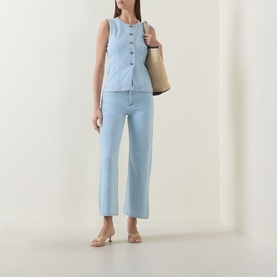 Elly Denim Waistcoat