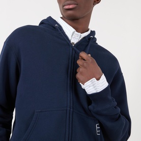 Drawstring Zip Hoodie