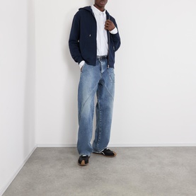 Drawstring Zip Hoodie