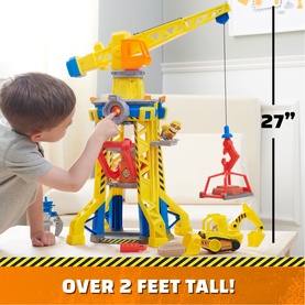 Rubble & Crew Bark Yard Crane Tower Playset