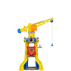 Rubble & Crew Bark Yard Crane Tower Playset