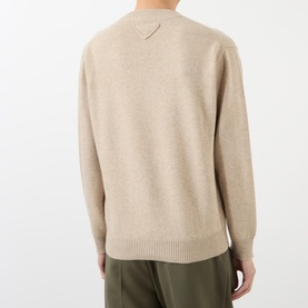 Triangle Logo Cashmere Sweater