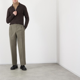 Tela Mid-Rise Straight Leg Trousers