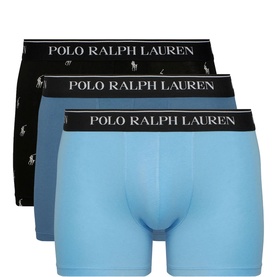 Three-Pack Logo Boxer Briefs