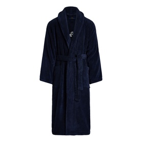 Script Logo Embroidered Terry Robe