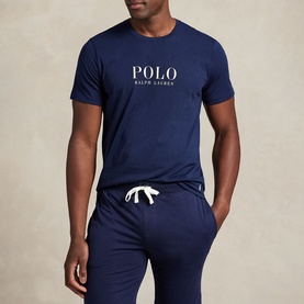 Logo Jersey Pyjama Top