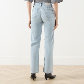 Destiny Push Up Straight-Leg Jeans