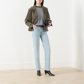 Destiny Push Up Straight-Leg Jeans