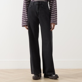 High-Rise Wide Leg Jeans