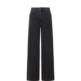 High-Rise Wide Leg Jeans