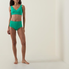 High-Rise Seamless Bikini Bottoms