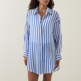 Vacay Cruise Striped Shirt