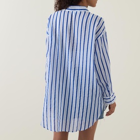 Vacay Cruise Striped Shirt