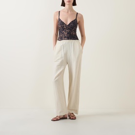 Savanna Cross Front Leopard Swimsuit