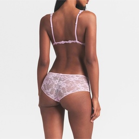 Triangle Bralette Baby Pink