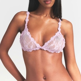 Triangle Bralette Baby Pink