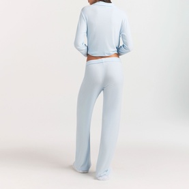 Rib Sleep Set Baby Blue