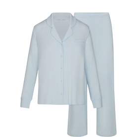 Rib Sleep Set Baby Blue