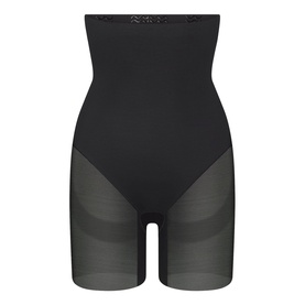 Zoned High-Waisted Mid-Thigh Short Onyx