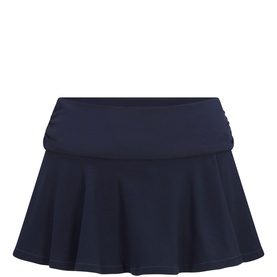 Foldover Mini Skort Navy
