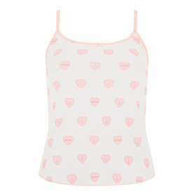Cami Snow Lace Hearts