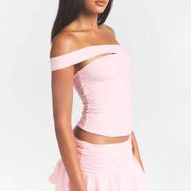 Asymmetrical Top Cherry Blossom