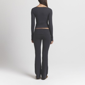 Foldover Pant Ash