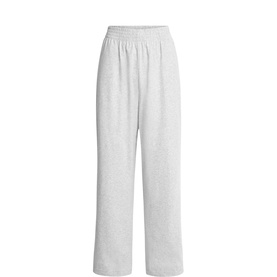 Wide Leg Trousers Light Heather Grey