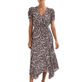 Verity Shimmer Flared Dress