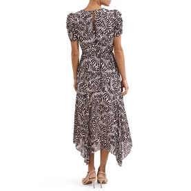 Verity Shimmer Flared Dress