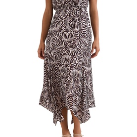 Verity Shimmer Flared Dress