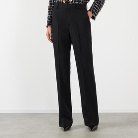 Straight Leg Tailored Trousers