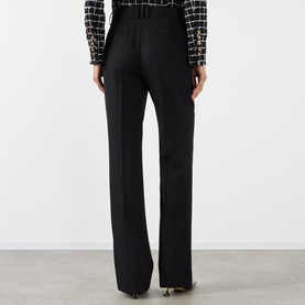 Straight Leg Tailored Trousers