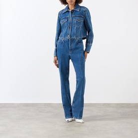 Cropped Denim Jacket