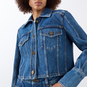 Cropped Denim Jacket