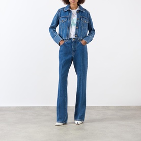 Cropped Denim Jacket